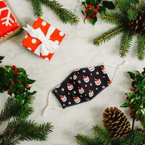 Pavilion Santa Cat Kid's Mask 3 Pavilion Santa Cat Kid's Mask