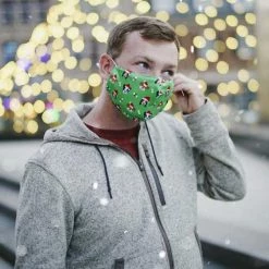 Pavilion JEWELRY & ACCESSORIES Santa Dog Adult Mask