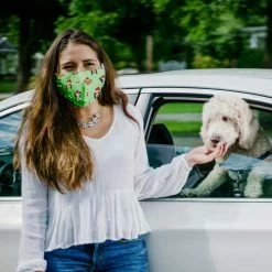 Pavilion JEWELRY & ACCESSORIES Santa Dog Adult Mask