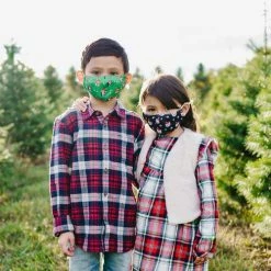 Pavilion Santa Dog Kid's Mask JEWELRY & ACCESSORIES