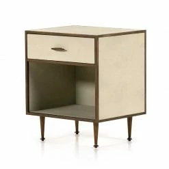 Four Hands Shagreen Bedside Table