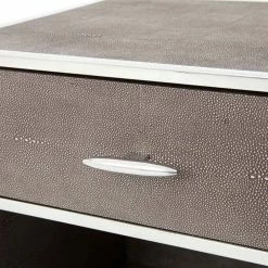Four Hands Shagreen Bedside Table
