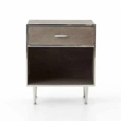 Four Hands Shagreen Bedside Table