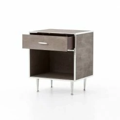 Four Hands Shagreen Bedside Table