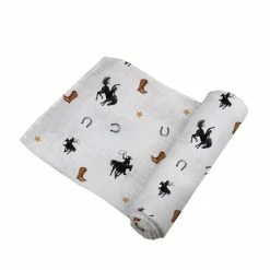 Newcastle Classics KID'S CLOTHING & ACCESSORIES Cowboys Swaddle