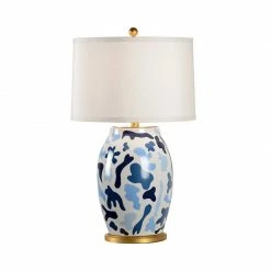 Chelsea House St. Germain Lamp - Blue Lighting