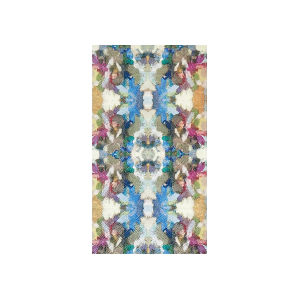 Laura Park Designs TABLE & DRINKWARE Indigo Girl Blue Guest Towels 2 Laura Park Designs TABLE & DRINKWARE Indigo Girl Blue Guest Towels