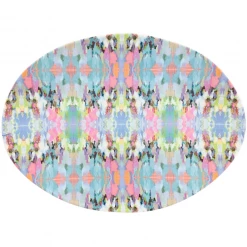 Laura Park Designs Brooks Avenue Melamine Serving Platter TABLE & DRINKWARE