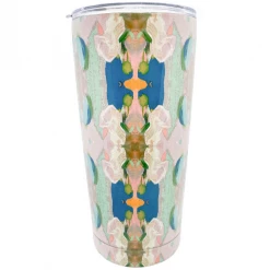 Laura Park Designs Monet's Garden Navy Tall Tumbler