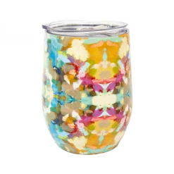 Laura Park Designs TABLE & DRINKWARE Indigo Girl Blue Wine Tumbler