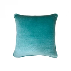Laura Park Designs BED & SOFA Teal Blue Velvet Pillow