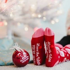 Pavilion Love The Wine You're With Socks SLIPPERS & FOOTWEAR 9 Pavilion Love The Wine You're With Socks SLIPPERS & FOOTWEAR