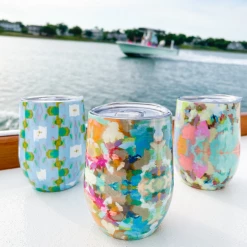 Laura Park Designs Brooks Avenue Wine Tumbler