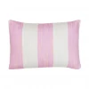 Laura Park Designs Versailles Stripe Pink Outdoor Pillow Outdoor Living