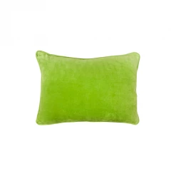 Laura Park Designs BED & SOFA Apple Green Velvet Pillow
