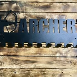 Precision Metal Art Archery Medal Wall Hanger
