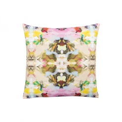 Laura Park Designs Birds Of A Feather Linen Pillow BED & SOFA