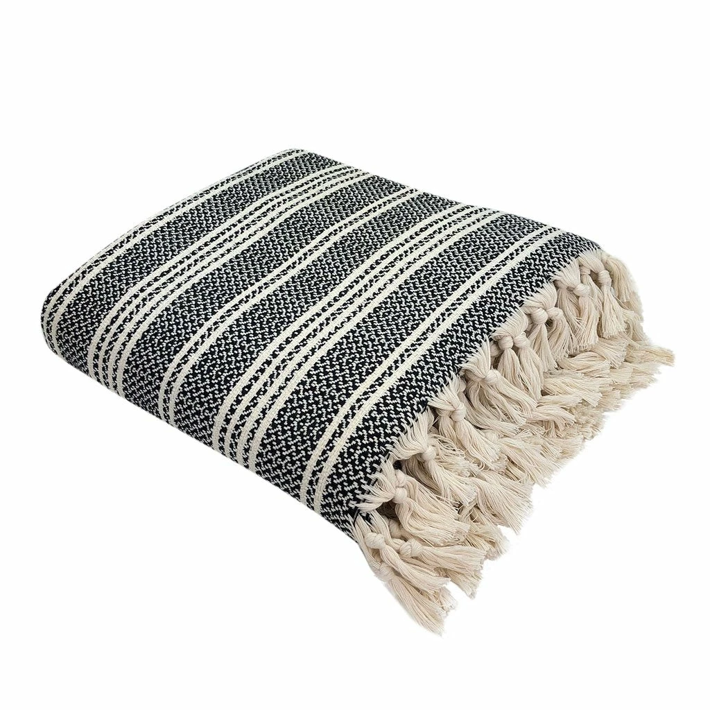 Ariel Woven Stripe Turkish Throw BED & SOFA 3 Ariel Woven Stripe Turkish Throw BED & SOFA