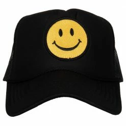 Katydid CAPS & HATS Happy Face Foam Trucker Hat