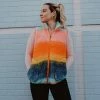 Katydid Rainbow Sherpa Vest With Pockets TEES, TOPS & PULLOVERS