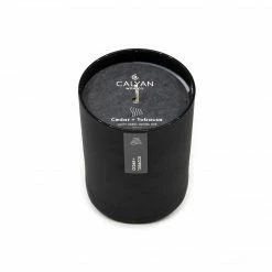 Calyan Wax PERSONAL PAMPERING Black Glass Tumbler Candle