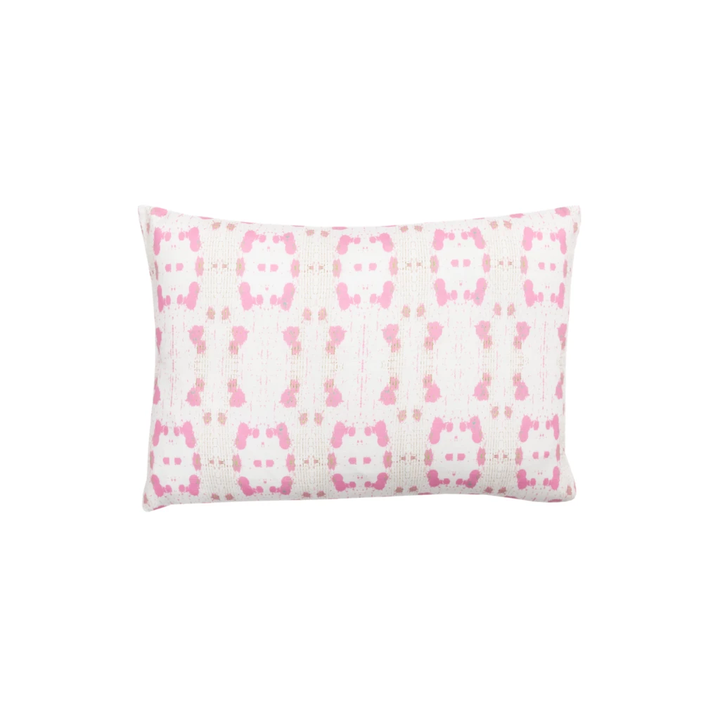 Laura Park Designs BED & SOFA Cheetah Pink Linen Pillow 2 Laura Park Designs BED & SOFA Cheetah Pink Linen Pillow