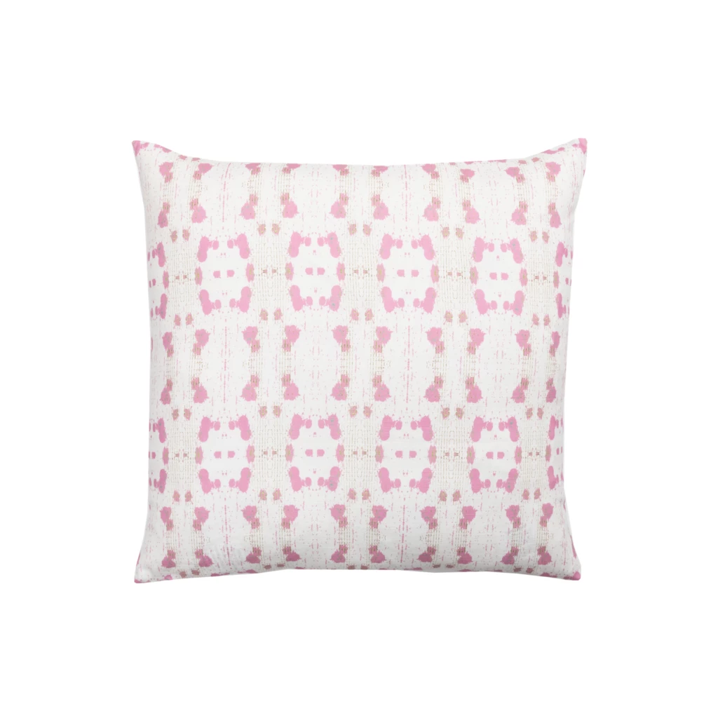 Laura Park Designs BED & SOFA Cheetah Pink Linen Pillow 1 Laura Park Designs BED & SOFA Cheetah Pink Linen Pillow