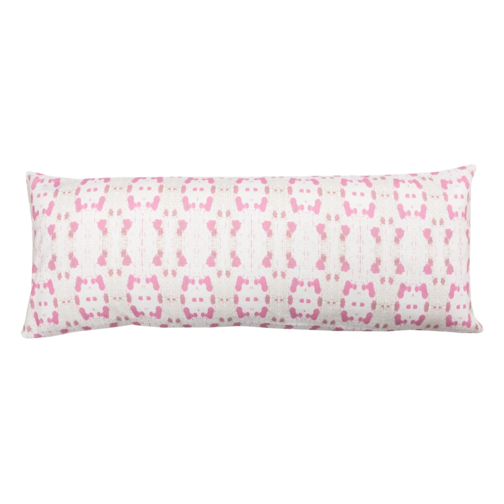 Laura Park Designs BED & SOFA Cheetah Pink Linen Pillow 4 Laura Park Designs BED & SOFA Cheetah Pink Linen Pillow