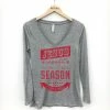 Katydid TEES, TOPS & PULLOVERS Jesus Is The Reason For The Season Long Sleeve Women's Tee