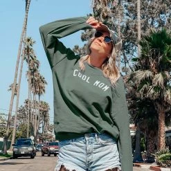 Katydid Cool Mom Graphic Corded Sweatshirt 7 Katydid Cool Mom Graphic Corded Sweatshirt