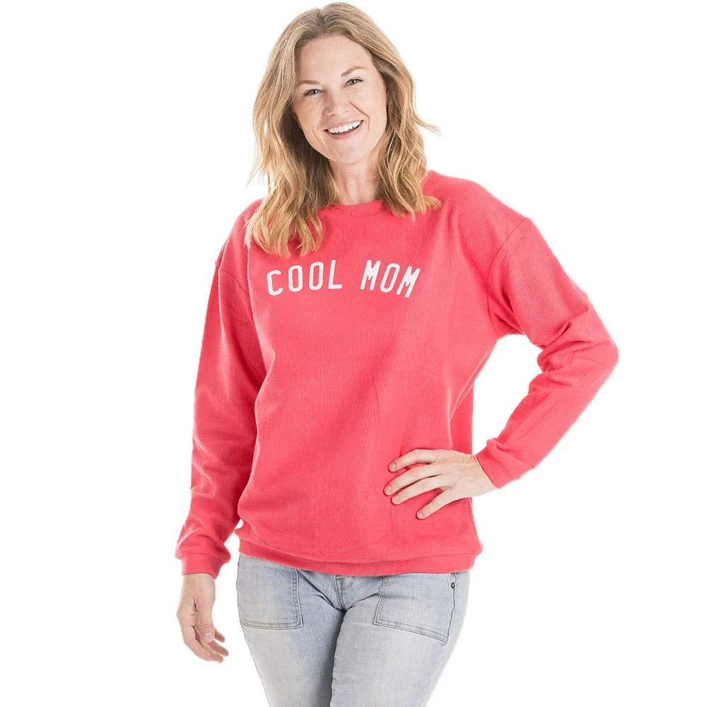 Katydid Cool Mom Graphic Corded Sweatshirt 2 Katydid Cool Mom Graphic Corded Sweatshirt