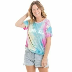 Katydid Cool Mom Women's Tie Dye Graphic T-Shirt