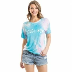 Katydid Cool Mom Women's Tie Dye Graphic T-Shirt