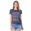 Katydid TEES, TOPS & PULLOVERS Good Days Ahead Happy Face T-Shirt