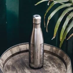 Jace Drinkware Engraved Insulated Map Bottle - Dallas