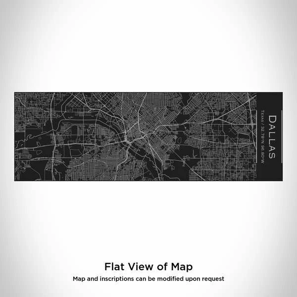 Jace Engraved Insulated Matte Black Map Cup - Dallas 2 Jace Engraved Insulated Matte Black Map Cup - Dallas