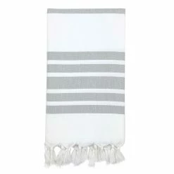Ariel Herringbone Stripe Turkish Towel