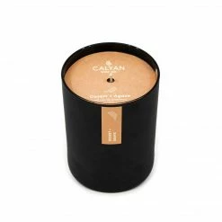 Calyan Wax PERSONAL PAMPERING Black Glass Tumbler Candle