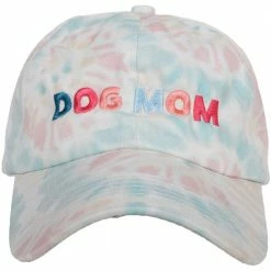 Katydid Dog Mom Tie Dye Baseball Cap CAPS & HATS