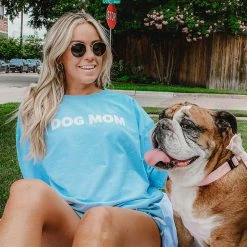 Katydid Dog Mom Graphic Corded Sweatshirt