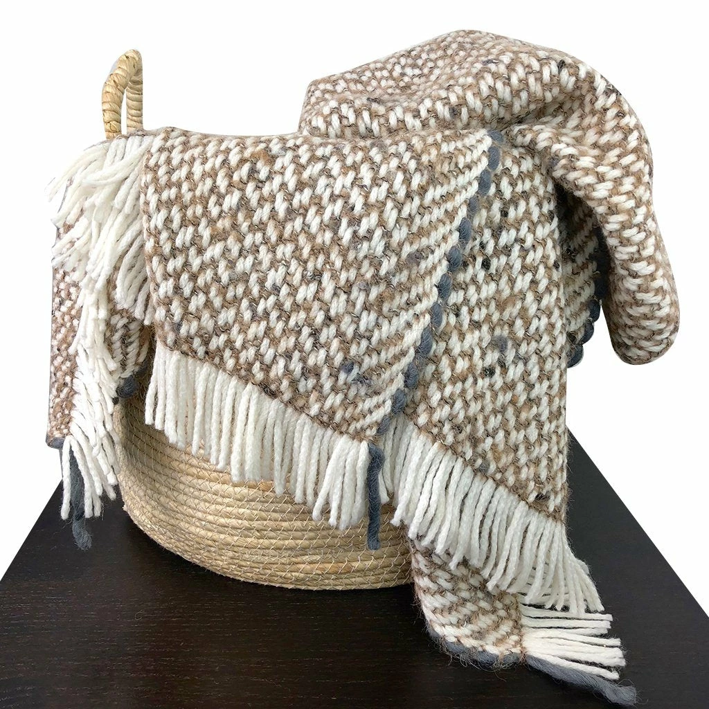 Ariel BED & SOFA Chunky Camel Weave Alpaca Throw 3 Ariel BED & SOFA Chunky Camel Weave Alpaca Throw