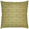 Square Feathers Flint Shells Throw Pillow BED & SOFA