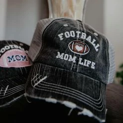 Katydid CAPS & HATS Football Mom Life Trucker Hat