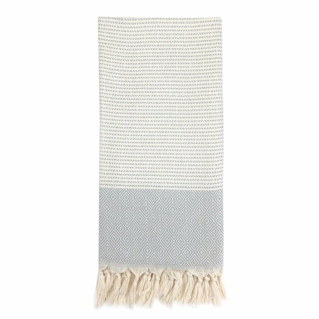 Ariel Diamond Stripe Turkish Towel 4 Ariel Diamond Stripe Turkish Towel