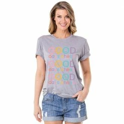 Katydid TEES, TOPS & PULLOVERS Good Days Ahead Happy Face T-Shirt