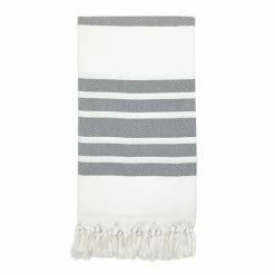 Ariel Herringbone Stripe Turkish Towel