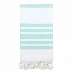 Ariel Herringbone Stripe Turkish Towel
