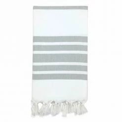 Ariel Herringbone Stripe Turkish Towel
