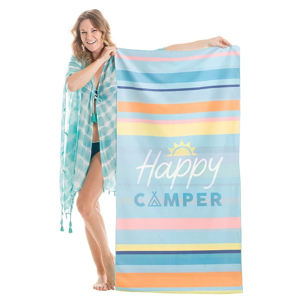 Katydid Happy Camper Quick Dry Beach Towel PERSONAL PAMPERING