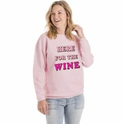 Katydid Here For The Wine Corded Sweatshirt